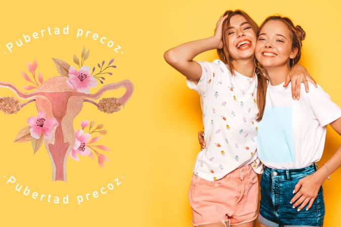 ¿Es normal que a mi hija ya le esté creciendo el pecho?